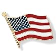 Patriotic Flag Pin