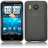 HTC INSPIRE 4G GUMMY GEL CASE - BLACK