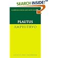 Plautus: Amphitruo (Cambridge Greek and Latin Classics) by Plautus and David M. Christenson