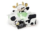 Mud Pie Baby EiEiO Cow Woobie and Rattle