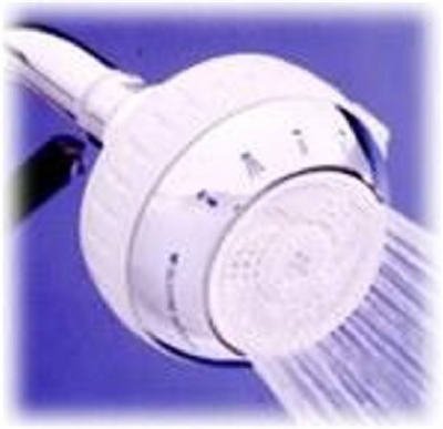 Tools: Waterpik Original 6 Mode Massage Showerhead, White #SM 621