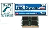 O[nEX 533MHz 172pin DDR2 Micro DIMM 1GB GH-DWM533-1GBZ