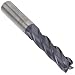 YG-1 EM207 Carbide Square Nose End Mills, Inch, Long Length, TiAlN Finish, 30 Degree Helix, For Use With Steel/Steel Alloys