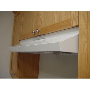 Imperial 1942ENV-WH White Imperial 1900 42\” Wide Re-Circulating Under Cabinet Economy Range Hood fro