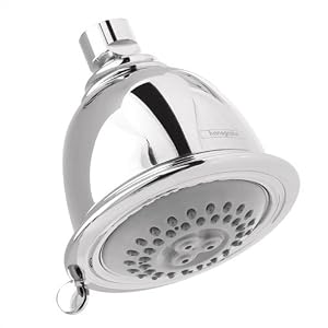 Hansgrohe HG06126930 Tango C Croma C 75 2-Jet Shower Head, Polished Brass