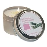 LATHER Lemongrass Aromatherapy Candle, 4 - Ounce Tin - B000K7O5HM