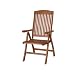 Siena Garden 657004 Klappsessel Nassau,  L 72 x B 58 x H 100,5 cm, Eukalyptus-Holz