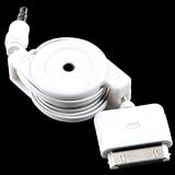 3.5mm In Car AUX Audio Cable Lead Connector for iPod