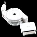 3.5mm In Car AUX Audio Cable Lead Connector for iPod