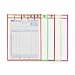 C-Line 43910 Shop Ticket Holder for 9x12 Insert, Taped & Neon Stitched Edges, Clear, 25/box