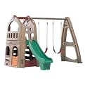 Naturally Playful Playhouse Climber and Swing Extension
