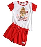 Hannah Montana Shorty-Set, red