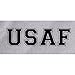 USAF Athletic Air Force Short Sleeve T-Shirt in Sport Grey