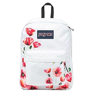 JanSport Superbreak Backpack (One Size, Multi California Poppy)