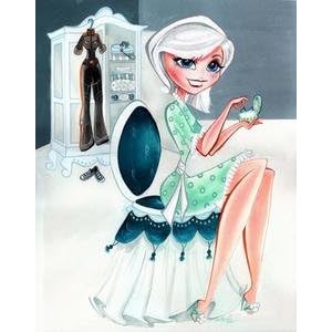 Miss Holly Lu Ginormica Dressing Room Monsters Vs Alien