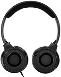 Amazonベーシック 密閉型オンイヤーヘッドホン ブラック HP01_v2