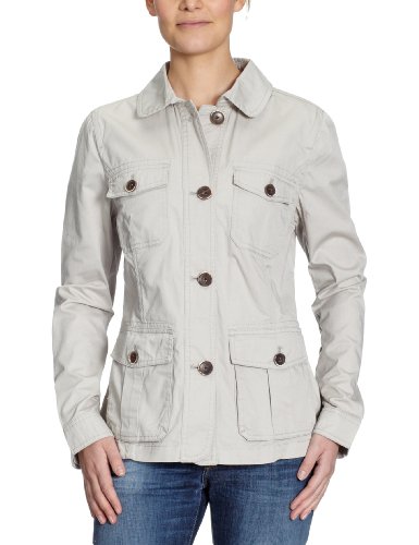 Eddie Bauer Damen Jacke, 21012710, Gr. 52/54 (XXL), Elfenbein (Stein) Preisvergleich
