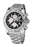 Breitling A1337053-B973-135A Aeromarine Black Dial Stainless Steel Men's Automatic Chronograph, Chronometer Watch