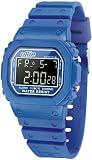 Mens Blue Digital Sport Watch with Stopwatch by Ollie OLK80003-C