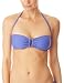 French Connection Plain Poppy Halter Bandeau Bikini Top