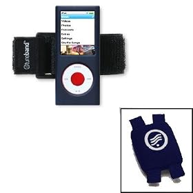 Tuneband and Shoe Pouch for iPod Nano, Grantwood Technology's Armband, Silicone Skin and Screen Protector, Choose Skin for 3rd or 4th Generation, Includes Shoe Pouch for Nike+iPod, Assorted Colors