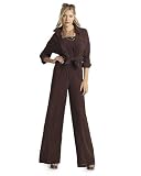 Newport News Cotton gauze bandeau jumpsuit
