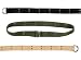 Khaki Vintage D-ring Belt, 48 Inches