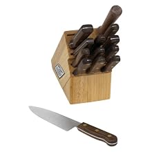 Chicago Cutlery Walnut Tradition 14-Piece Block Set