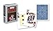 Modiano Italian Poker Game Playing Cards - Black Box Texas Poker - Blue Deck - Jumbo 2 Index - Single Card Deck - 100% Plastic Made in Italy