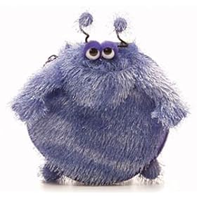 Blue Baby Furgle Plush Flat CD DVD Wallet for 12 Discs