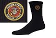 1 Pair Marine Corps Socks Black
