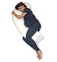 Snoozer Full Body Pillow Hypoallergenic Synthetic Fiber Filler