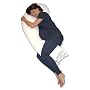 Snoozer Full Body Pillow - Hypoallergenic Synthetic Fiber Filler