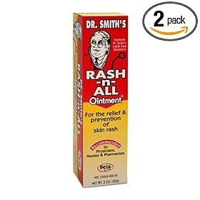 Dr. Smith's Rash-n-All Ointment, 3-Ounce Tubes (Pack of 2)