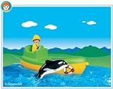  : Fishing Boat W/Whale 1.2.3