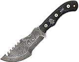 TOPS Knives Damascus Mini Tom Brown Tracker Knife TBT DAM 4