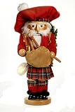 Kurt Adler Steinbach 17-1/2-Inch Duncan The Scottish Santa Limited Edition German Nutcracker