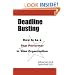 Deadline Busting: How to be a Star Performer in Your Organization