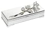 Godinger Silver-Plated Jewelry Box with Rose