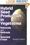 Hybrid Seed Production in Vegetables: Rationale and Methods in Selected Crops (Monograph Published Simultaneously As the Journal of New Seeds, 3/4)