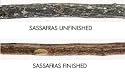 SASSAFRAS WALKING STICK