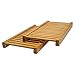 John Louis Home JLH-570 Standard Adjustable Shelves Kit, Honey Maple