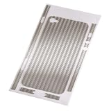Hama Carbon Backcover-Folie f&uuml;r Apple iPhone 4 silber