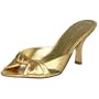 Nine West Women's Roussy Slide,Gold,7.5 M US