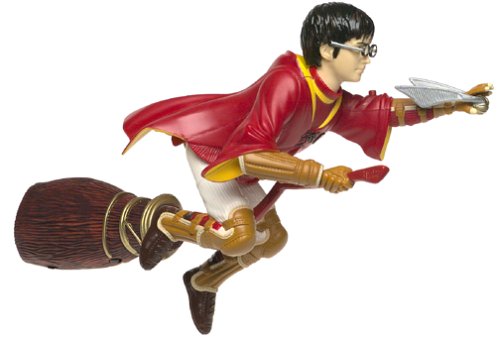 412BG3V8AVL Harry Potter Snitch Chasing Harry Electronic Figure