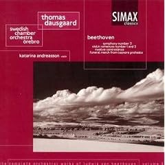Beethoven - Symphony No 3; (12) Contredanses; (2) Romances