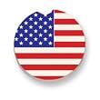 United States Flag Car Coaster, Single