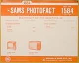 Sams Photofact, Set No. 1584. July, 1976, Photofact-Of-The-Month Club; 3 folders as follows: Folder 1: 1584-1: Model- K Mart SKC2560 Folder 2: 1584-2: Model- Sylvania Chassis E20-3 Folder 3: 1584-3: Model- JCPenny 5206 (853-0222) By Howard Sams & Co. (Photofact-of-the-month club, 1584)