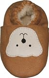 Tibet PLATEAU infant baby soft soled leather Crib shoes Slippers BEAR