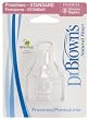 Dr. Brown's 2 Pack Natural Flow Preemie Standard Nipple